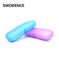 SWOKENCE กล่องแว่นตาพลาสติก Ultralight ดีไซน์เรียบง่ายลายหมีแพนด้ากล่องแว่นตาแตกขายส่ง G106-cijiha