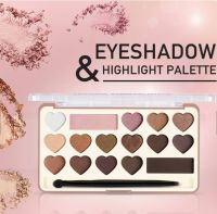 ⚡FLASH SALE⚡♡พร้อมส่ง ODBO Eyeshadow &amp; Highlight Palette OD1014ของแท้100%