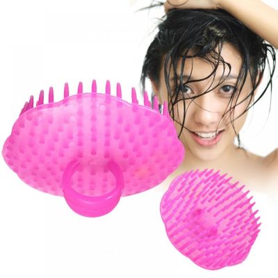 Shampoo Head Scalp Massage Brush Plastic Body Brush Hair Washing Comb Bath SPA Shower Brush Massage Brush Hair Brush