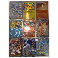 55Pcs/Set PTCG Pokemon Trainer Lillie Charizard Rough Flash No.1 Toys Hobbies Hobby Collectibles Game Collection Anime Cards