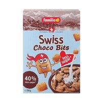 Familia Swiss choco bit less sugar 350g  Fast shipping  cereal breakfast cereal box   แฟมิเลีย สวิส ช็อกโก บิตส์ เลส ชูการ์ 350 ก.