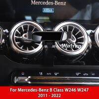 ที่จับโทรศัพท์มือถือรถยนต์สำหรับ Mercedes Benz W246 W247 B คลาส2011-2022 360องศาตัวยึดที่ค้ำยันพิเศษของ GPS ที่หมุนได้