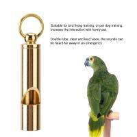 การใช้งานหลายอย่างอลูมิเนียมอัลลอยด์ Dog Birds Training Whistle Behavior Trainer พร้อม Ring