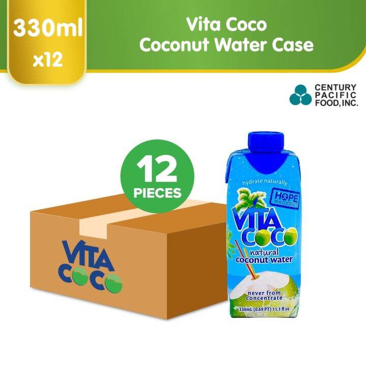 Vita Coco Coconut Water 330ml Pack of 12 Lazada PH