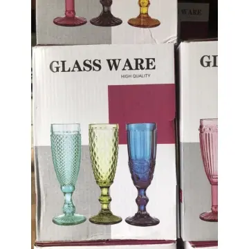 6pcs Veuve Clicquot Wine Party Champagne Coupes Glass Vcp