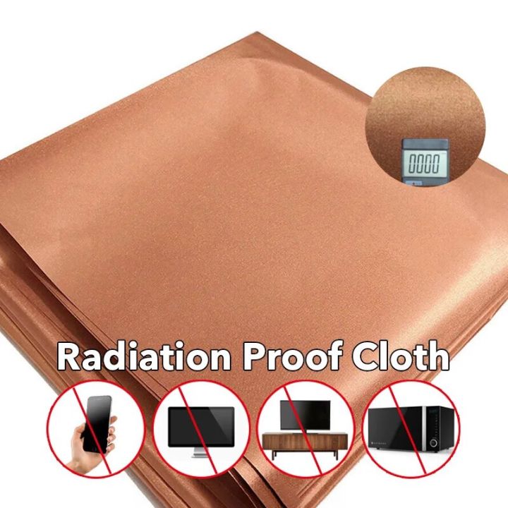 EMF EMI RFID Blocking Cloth Radiation Protection Silver Fiber Conductive  Fabric