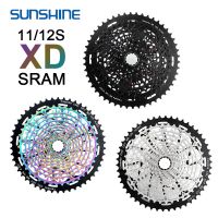 Sunshine XD Cassette 11S/12S CNC MTB Flywheel 10-50T 52T เฟือง9-50T 9-42T Mountain Bike 12 Speed K7สำหรับ SRAM GX EAGLE