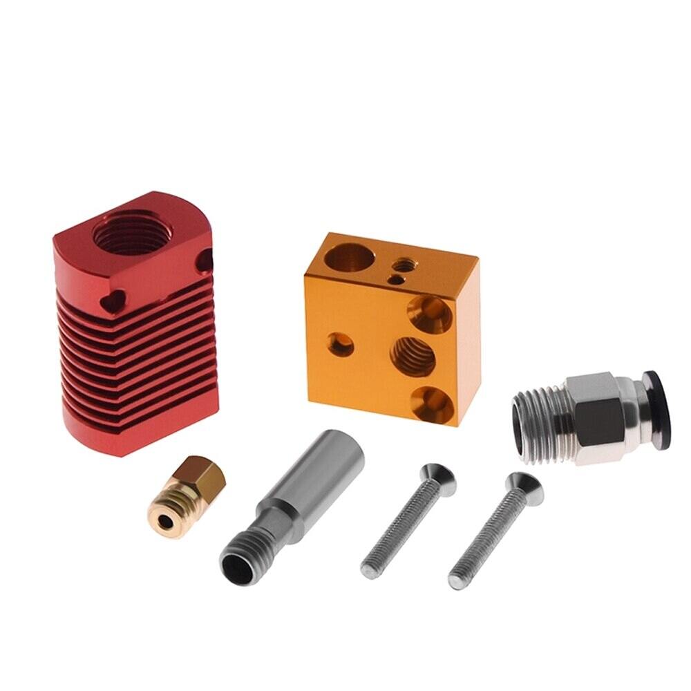 19pcs MK8 Extruder Nozzle 0.2~1.0mm For Makerbot Creality CR-10 Ender 3D Printer 