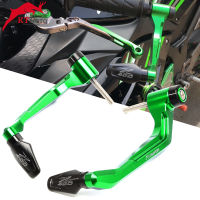 For Z400 Z 400 2019- Motorcycle CNC Aluminum Handlebar Handle grips Bar Ends + Brake Clutch Levers Guard Protector