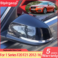 2021For BMW 1 Series F20 F21 116i 118i 120i 125i 130i Hatchback 2012-2016 Bright Black Car Mirror Shells Side Wing Mirror Cover Cap