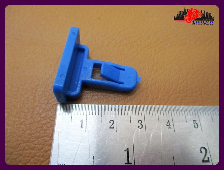 toyota-hilux-vigo-wheel-locking-clip-for-rear-bumper-set-10-pcs-blue-กิ๊บล๊อคล้อ-ตัวเหลี่ยม-กาบกันชนหลัง-สีน้ำเงิน-10-ตัว-สินค้าคุณภาพดี