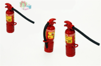 VEW8 ขายร้อน1:12 Scale Red Fire extinguisher ตุ๊กตาบ้านอุปกรณ์เสริมขนาดเล็ก