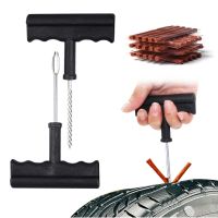 【YF】 Car Tire Repair Tool Set with Glue Rubber Stripes Tools for Motorcycle Bicycle Tubeless Tyre Puncture Quick Repairing Kit