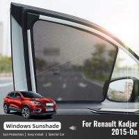 ✠ For Renault Kadjar 2015-2023 Magnetic Car Sunshade Customized Side Window Curtain Sun Shield Visor Front Windshield Accessories