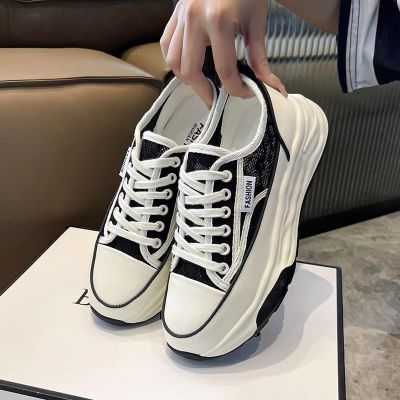 COD DSFGERERERER Canvas Shoes Female Summer 2022 New Summer Thin Thick Womens Permanent Net Shoes Female Air Planets Casual Board Shoes Sweet Shoes