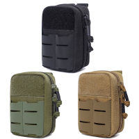 กลางแจ้ง Mini Molle เอวกระเป๋า Survival เครื่องมือ First Aid Storage Pack ทหารยุทธวิธีกระเป๋า Camping การล่าสัตว์ Accessories