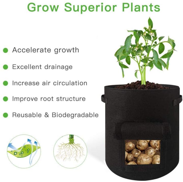 qkkqla-plant-grow-bags-vegetable-tomato-potato-planting-4-gallon-container-greenhouse-flower-strawberry-planter-pot-garden-tool