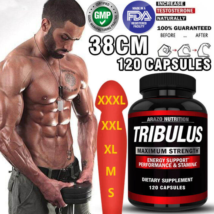 Tribulus Extract Powder Testosterone Booster at Estrogen Blocker 120 Capsules Lazada PH