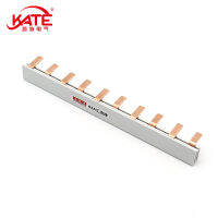 LIG 2P Type Busbar 4-12 Way บล็อกขั้วต่อทองแดงสำหรับ DZ47 MCB ตัวเชื่อมต่อสวิตช์อากาศ2P6ขั้วต่อเบรกเกอร์3A