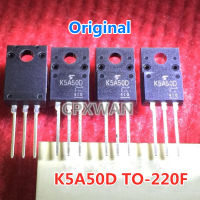 5Pcs K5A50D TO-220F TK5A50D TO-220 5A 500V N-Channel MOSFET ทรานซิสเตอร์ใหม่เดิม