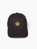 Cider Apple &amp; Flower Embroidery Baseball Cap