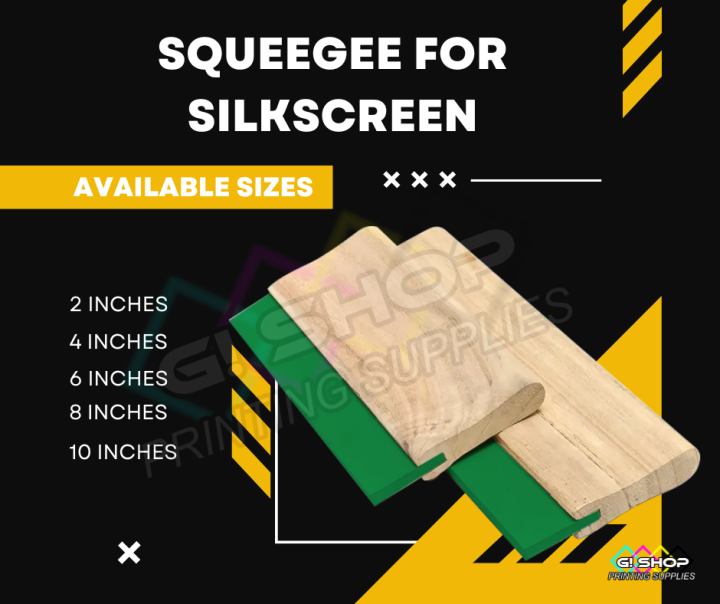 squeegee for sreenprinting 75 durometer with wooden handle Lazada PH