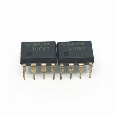 2 PCS TL071CP Low-Noise JFET-Input Op Amp 2 PCS จำนวน 2 ตัว