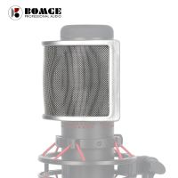 BOMGE Pop filter, microphone wind shield, microphone shield, mic blowout prevention net，microphone accessories for recording