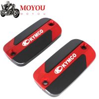 สำหรับ KYMCO Downtown DT 125 200 300 I 350 I Xcenting 250 300 350 400 S 500 K-XCT ฝาครอบถังของเหลวที่เก็บน้ำมันเบรกหน้า