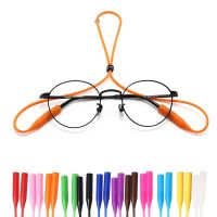 Adjustable Silicone Eyeglasses Straps Sunglasses String Ropes Glasses Chain Sports Band Holder Elastic Anti Slip Cords