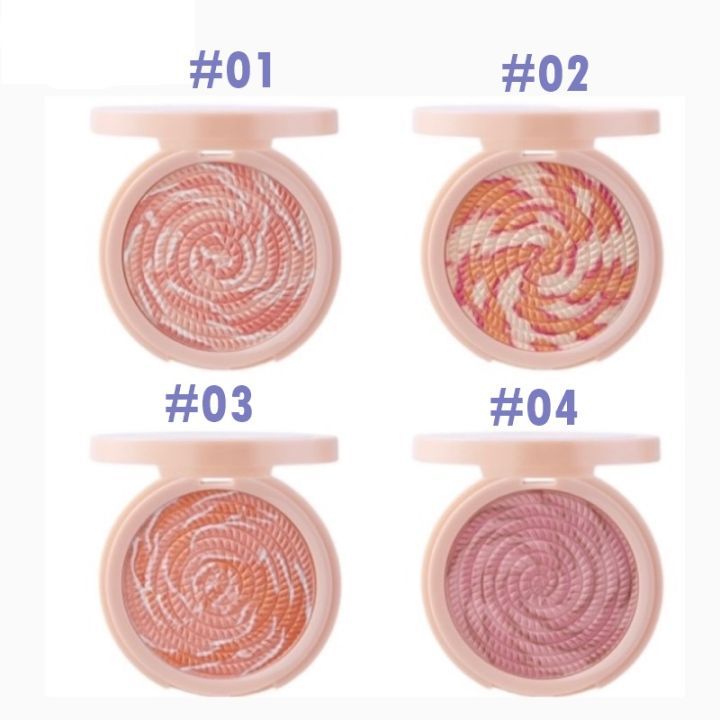 od1308-odbo-baked-snowy-blush-โอดีบีโอ-เบคท์-สโนว์-บลัช-บลัชออนสีสวยหวาน