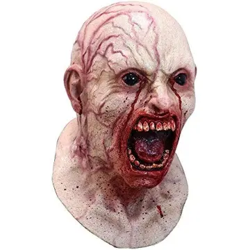 1pc Halloween Horror Party Scary Face Skeleton Mask, Prank Screaming Full  Head Mask