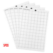 Bisofice Thảm Cắt Thay Thế Thảm Cricut Dính Trong Suốt Có Lưới Đo 8X12