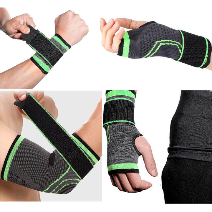 2-Pack Breathable Elbow Pads – Non-Slip Compression Straps for Sports & Fitness, Anti-Sprain Protection for Indoor & Outdoor Use