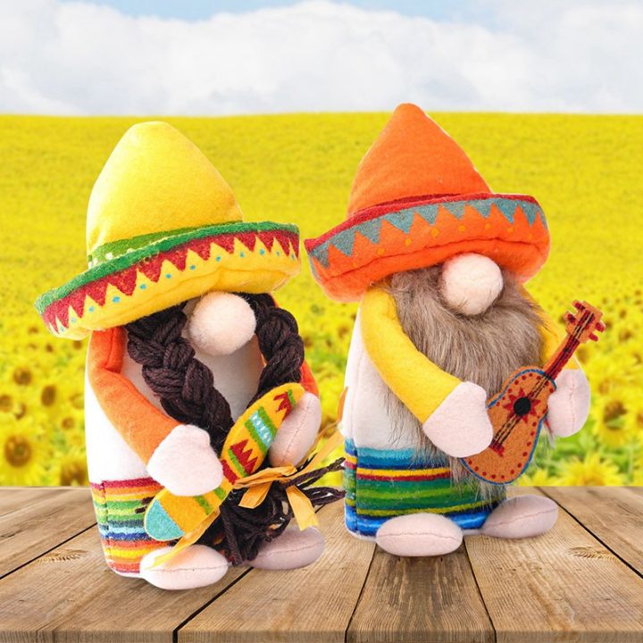 2pcs-fiesta-gnome-couple-cinco-de-mayo-tomte-for-mexican-taco-tuesday-elf-dwarf-for-home-kitchen-tiered-tray-decorations