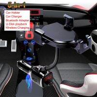 【Aishang electronic】「Aishang electronic」5 In 1 CarChargerTransmitter CarHolder แฮนด์ฟรีโทร NavigationPhone อะแดปเตอร์ที่รองรับบลูทูธ