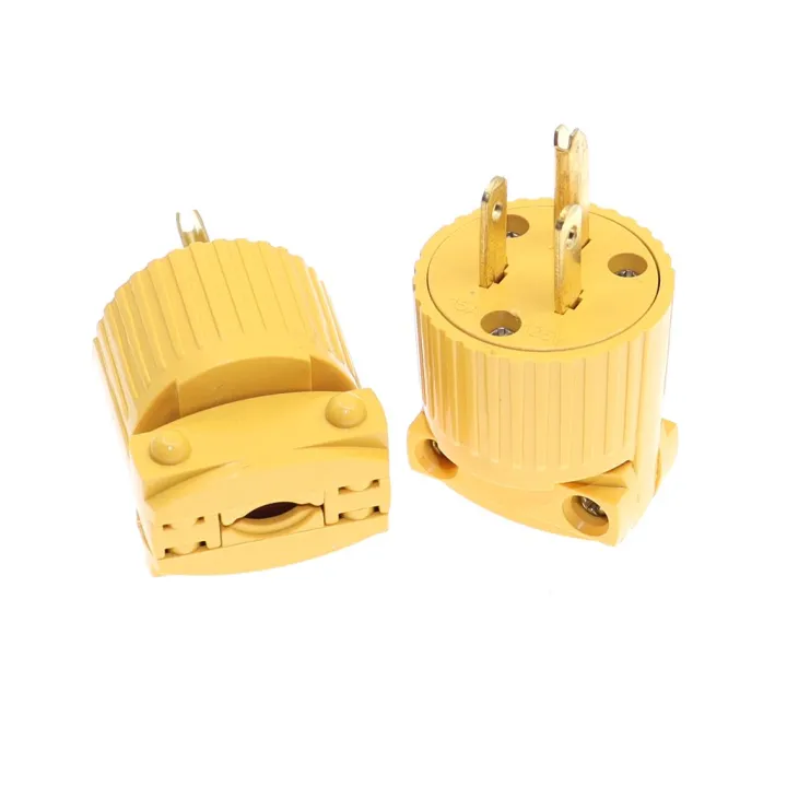 515P US Rewireable Power Plug Adapter 15A Industrial Wiring Electric