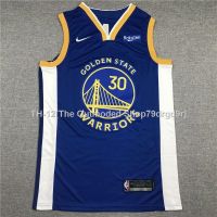 ❏ Classic Hot Sale Warriors No. 30 Curry Jersey Blue Embroidered Basketball Uniform Men 697286