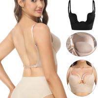 Women S Essentials Deep U Multi-Way Push Up Convertible Low Cut Plunge Shapewear Underwire Seamless Padded Body Shaper