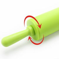 Large Size Non-stick Silicone Rolling Pin Fondant DIY Kitchen Dumpling Roller Cake Noodles Bakeware Tools Keuken Knoedelrol