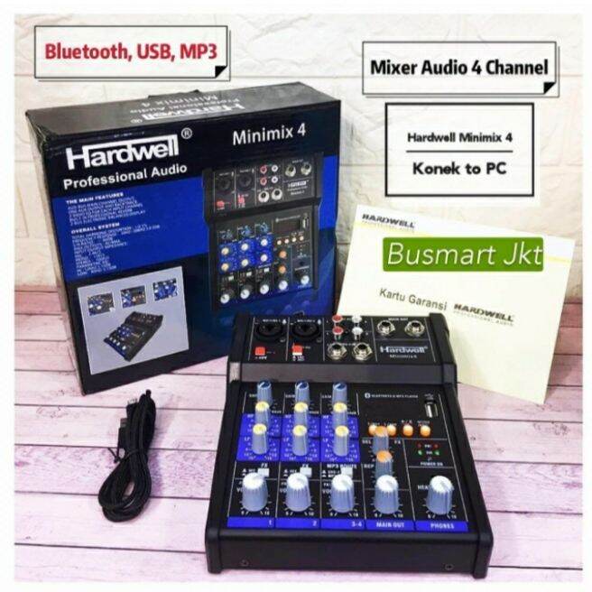 MIXER HARDWELL MINIMIX 4 ORIGINAL GARANSI RESMI Lazada Indonesia