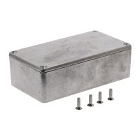 Silver Aluminium Enclosure Electronic Diecast Stomp box Project Box 1590N1/125B 121x65.5x39mm Pedal Enclosure For Guitar Part