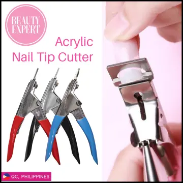 2 Pieces Acrylic Nail Clipper, Professional Nail Edge Cutter, Stainless  Steel Nail Trimmer, False Nail Tip Cutting Tool, French Fake Nail Scissors,  U-Shaped Nail Art Clippers for Salon Home - Walmart.com