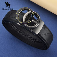 2021MircaynPOLO CGG Mens Automatic Zinc Alloy Buckle Belts Luxury Brand First Layer Cowhide Leather Belt Fashion Male Waistband