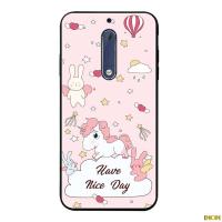 INON เคสสำหรับ Nokia น่ารัก5 HMHD ซิลิคอนนุ่มรูปแบบเคสโทรศัพท์เคส TPU