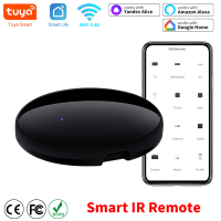 Tuya WiFi IR Remote Control for Air Conditioner TV  Smart Home Infrared Universal Remote Controller For Alexa Google Home Cables Converters