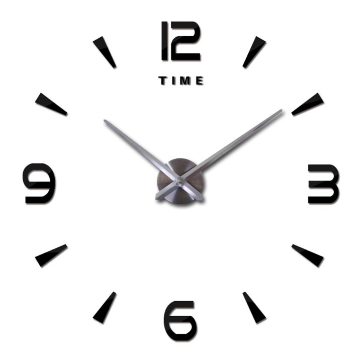 24-home-accessories-นาฬิกาควอตซ์3d-diy-นาฬิกาห้องครัวตกแต่งขนาดใหญ่สติกเกอร์กระจกอะคริลิคขนาดใหญ่ตัวอักษรตกแต่งบ้านขนาดใหญ่