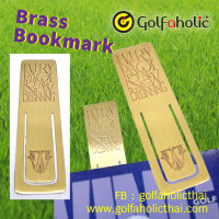 Brass Bookmark - ที่คั่นหนังสือทองเหลือง