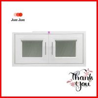 ตู้คู่ ABS KING GOLD (เสริม) 88x43 ซม. สีขาวABS DOUBLE KITCHEN CAฺBINET KING GOLD 88X43CM WHITE **ทักแชทได้ค่ะ ยินดีบริการ**