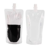 【jw】☂☏﹊ Pcs Up Drink Transparent Beverage Juice Sealed with Nozzle Durable Disposable